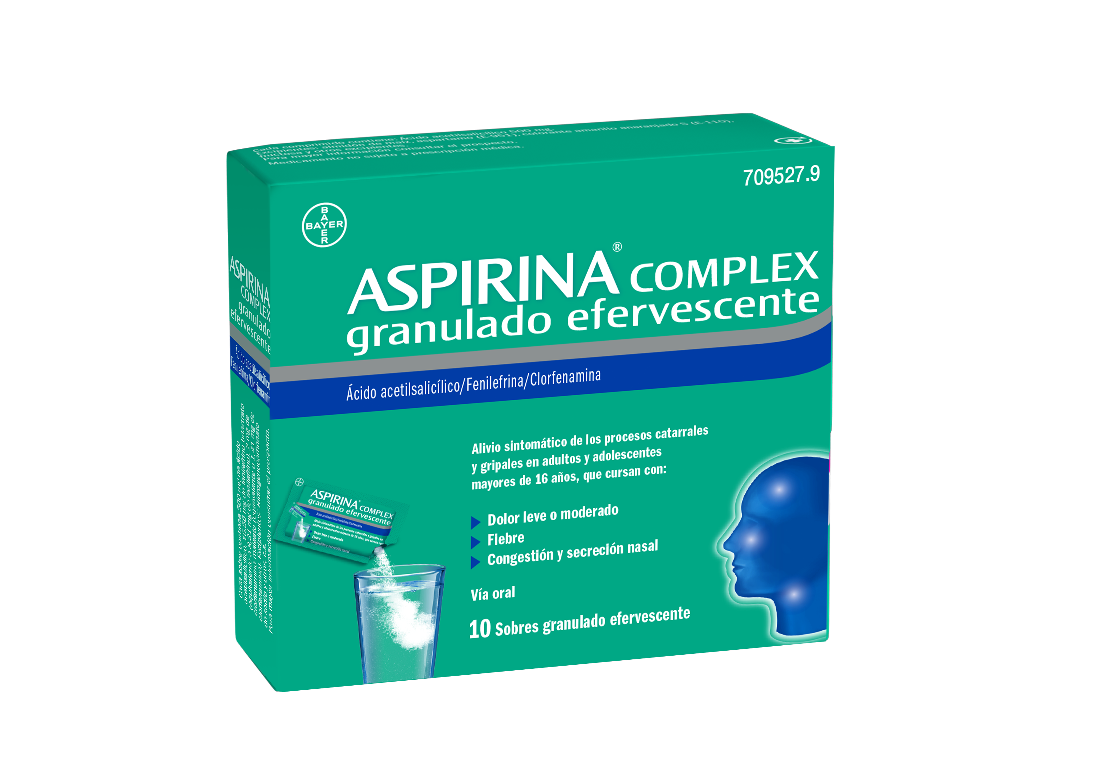 Aspirina® Complex con fenilefrina Bayer Te Cuida